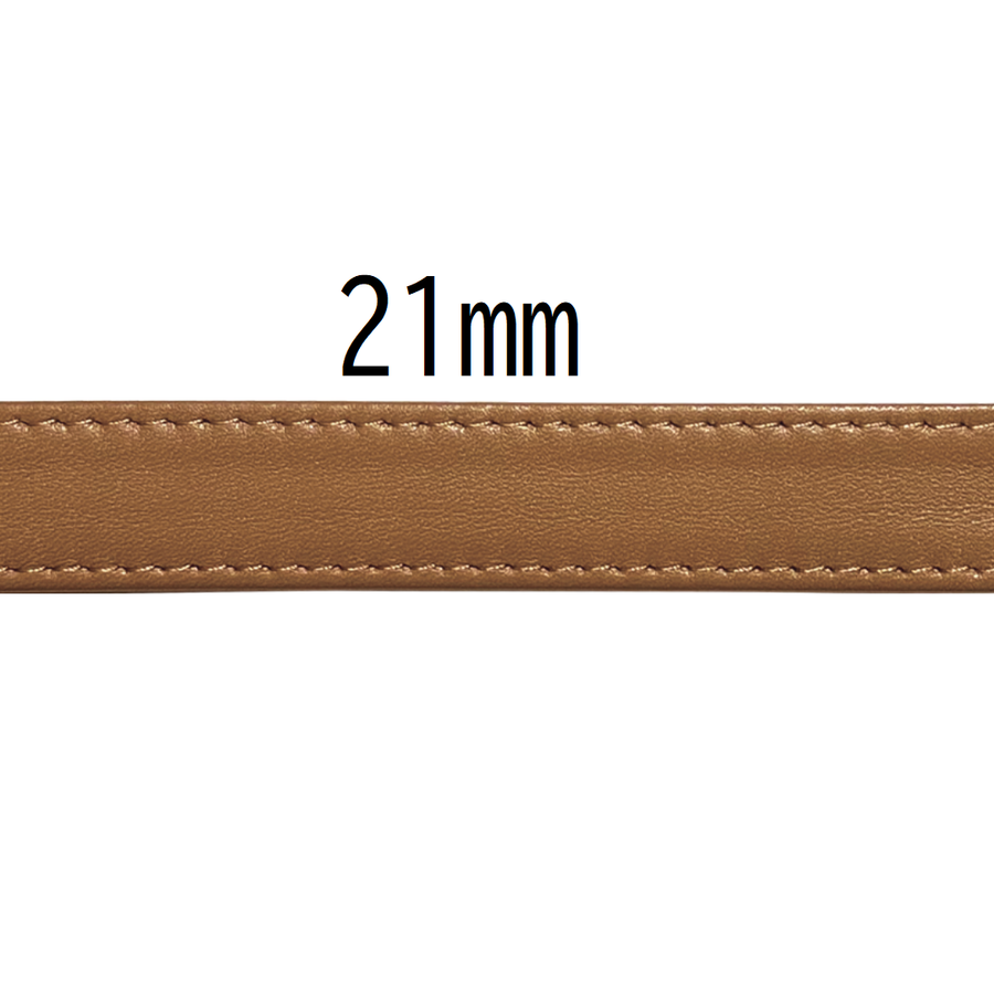 Leather Bi-Fold Stitch Tape – 21mm × 10m (1 roll)