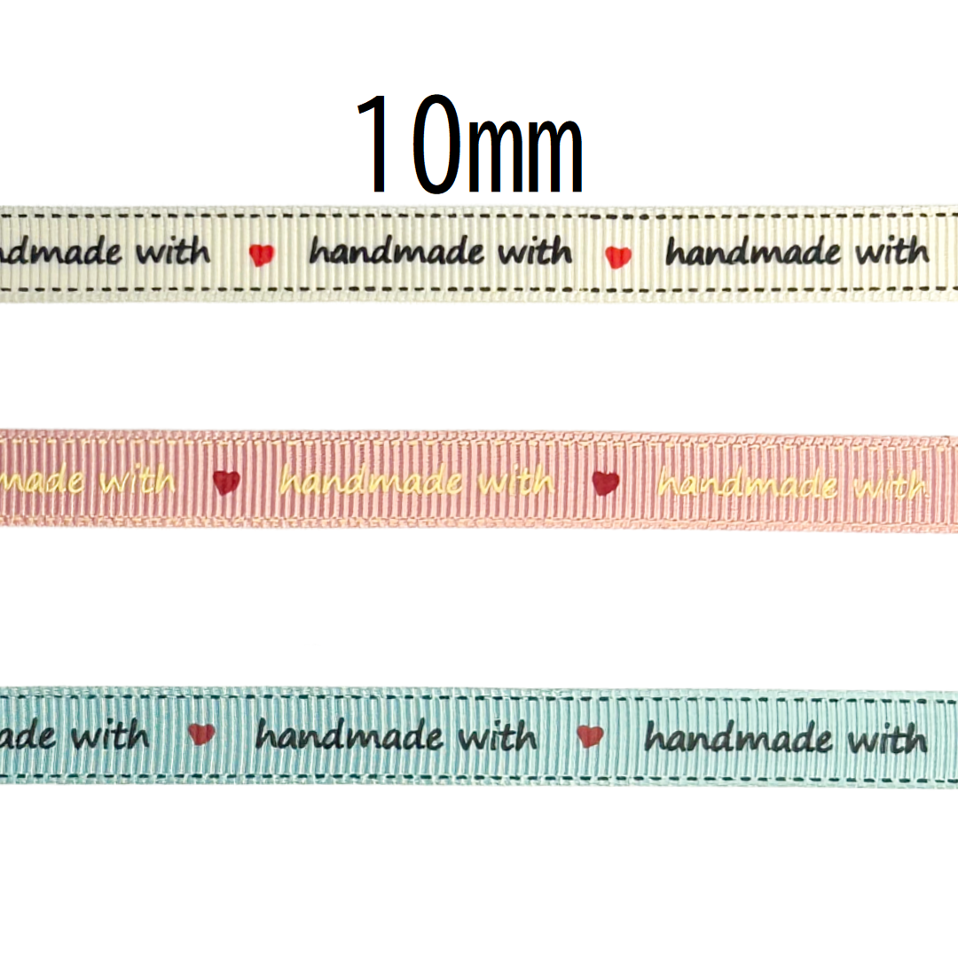 English Logo Ribbon – 10mm × 15m (1 roll)