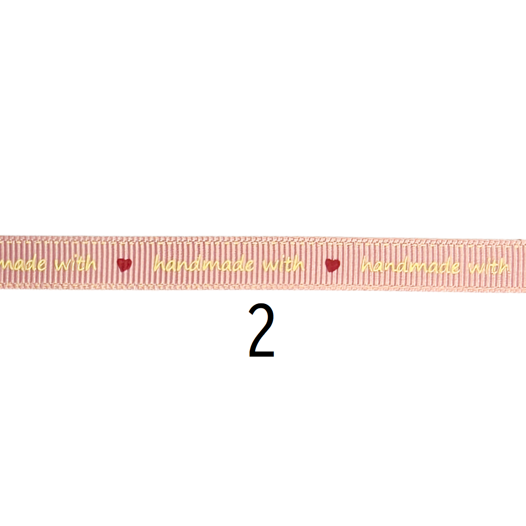 English Logo Ribbon – 10mm × 15m (1 roll)
