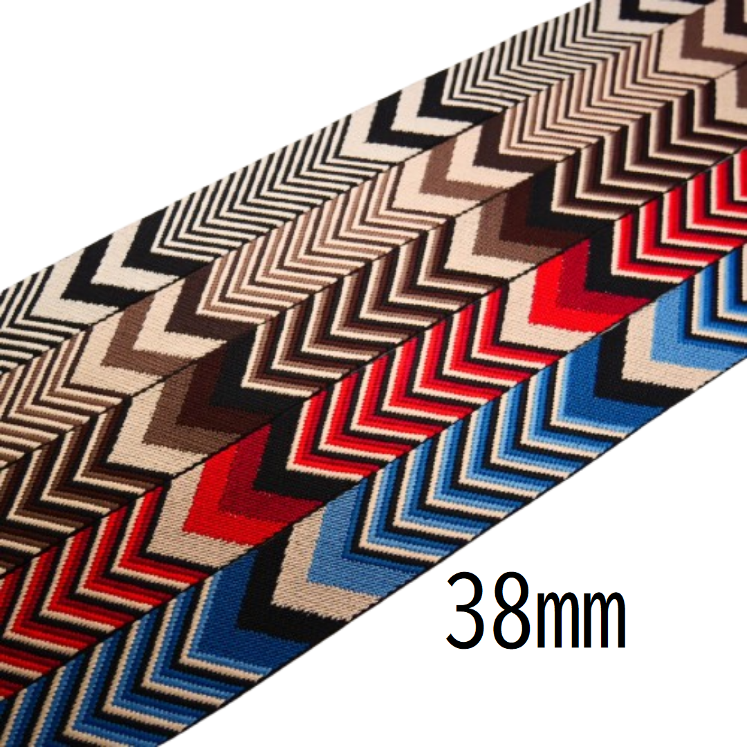 Random Herringbone Tape – 38mm × 11m (1 roll)